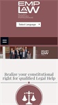 Mobile Screenshot of emplawfirm.com